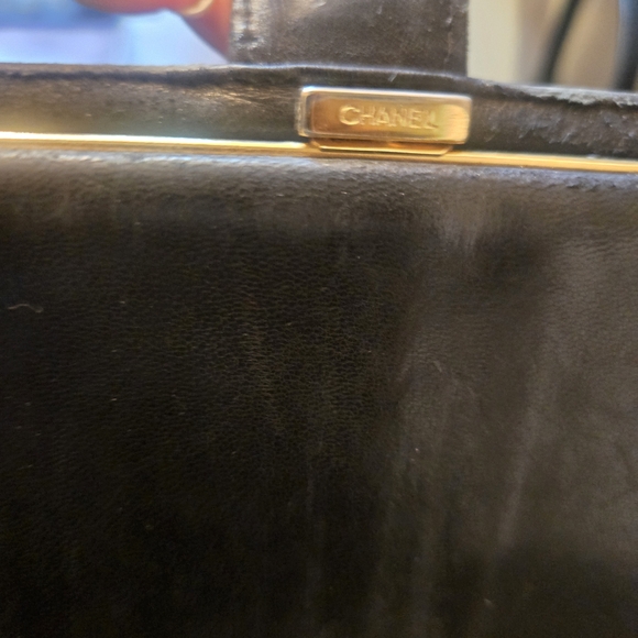 Chanel "Valentine Special" Black Leather Wallet - Picture 7 of 9